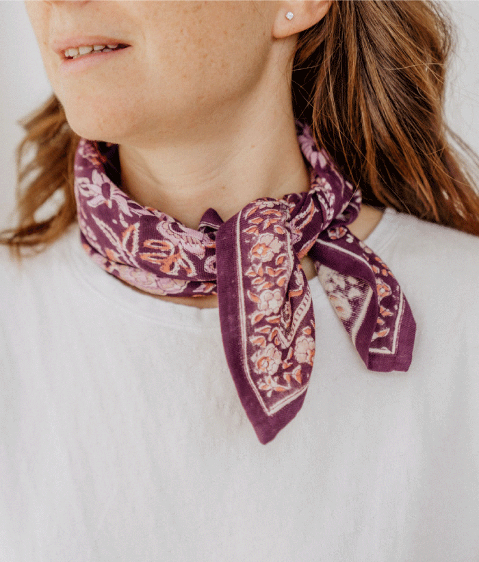 Petit foulard - Goa Iris