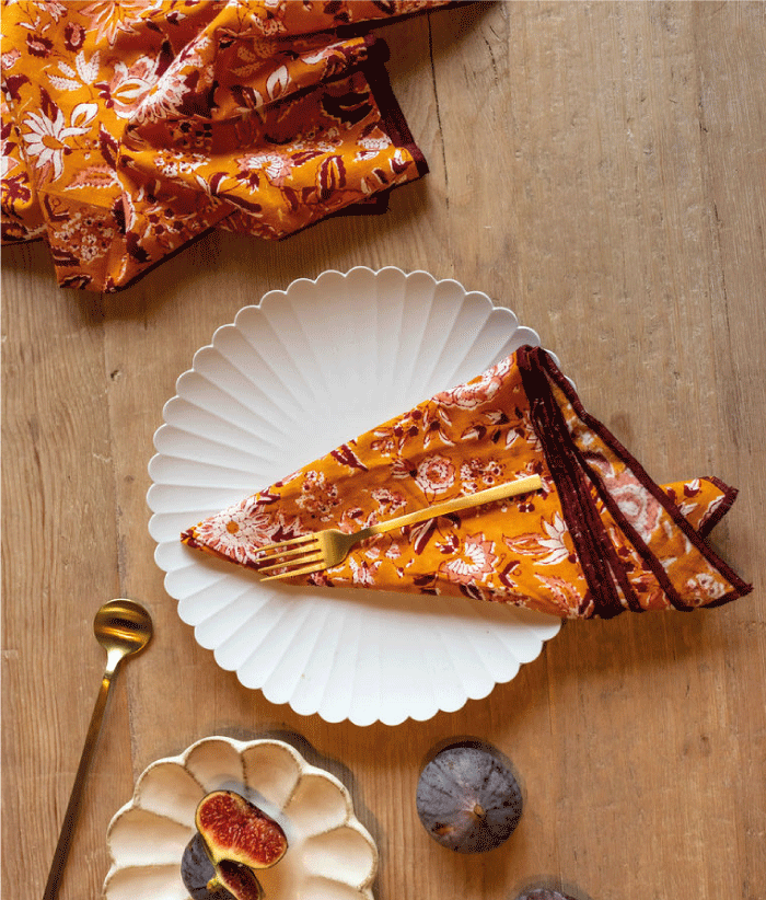 Serviette de table - Goa Miel