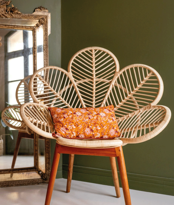 Housse de coussin - Goa Miel