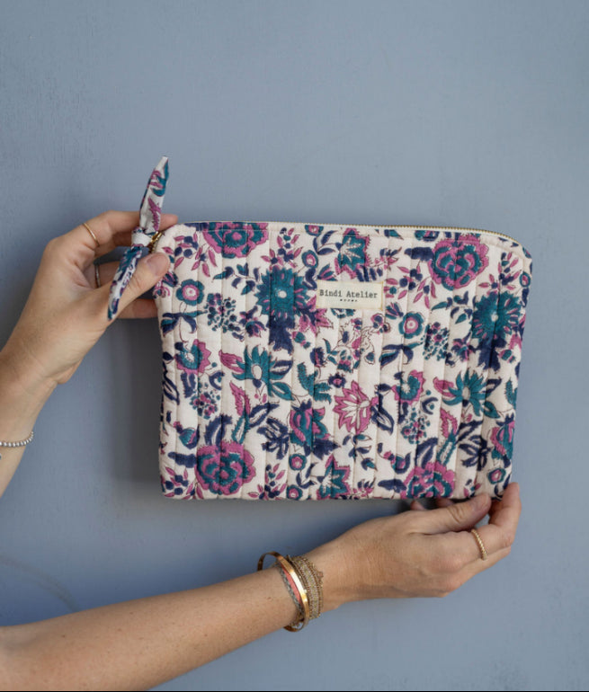 Pochette plate / Ipad - Goa Myrtille