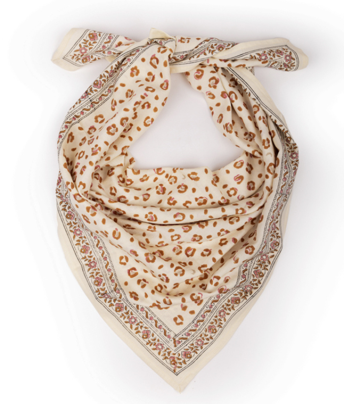 Grand foulard léopard - Bengal Lana