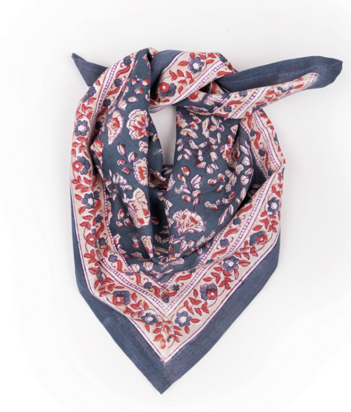 Petit foulard - Sarika Brume