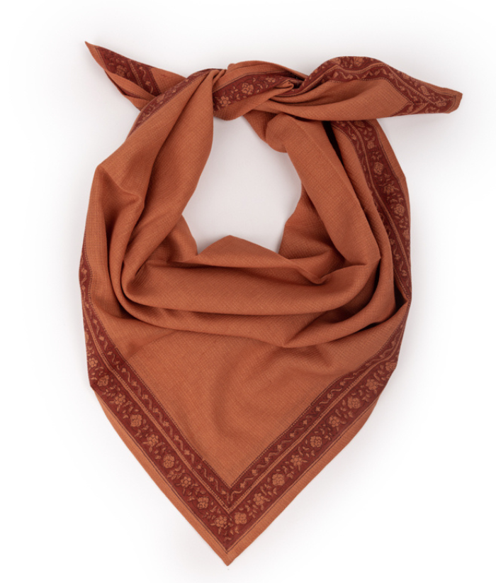 Grand foulard - Miya Terracota