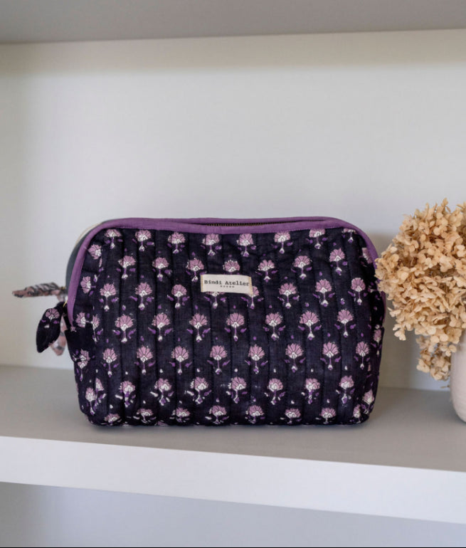 Trousse de toilette Aarti Minuit