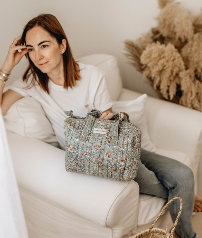 Sac vanity - Sarika Matcha