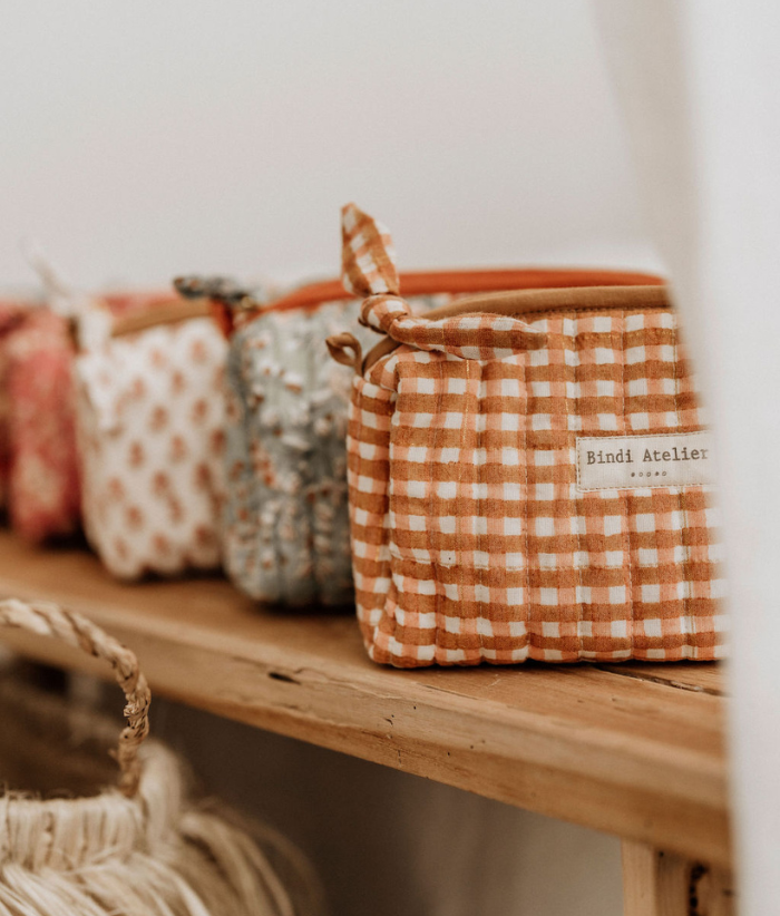 Trousse maquillage - Tara Havane