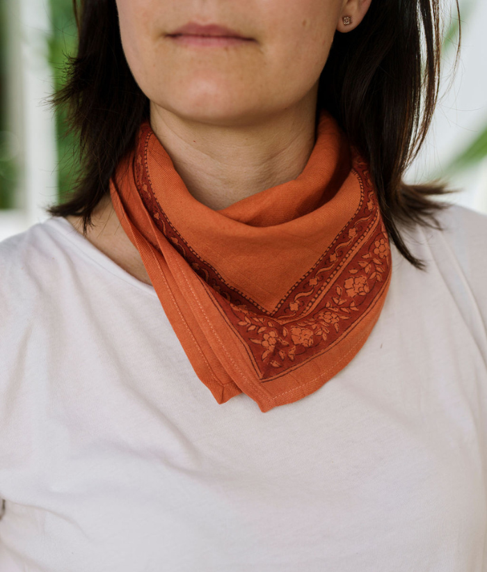 Petit foulard - Miya Terracota