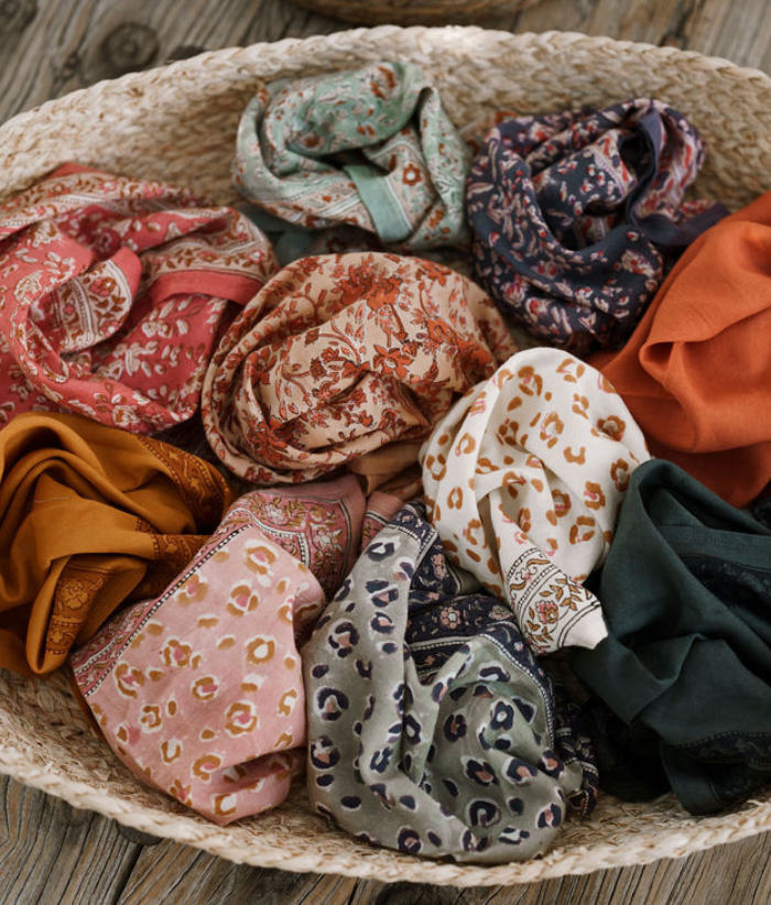 Petit foulard - Miya Terracota