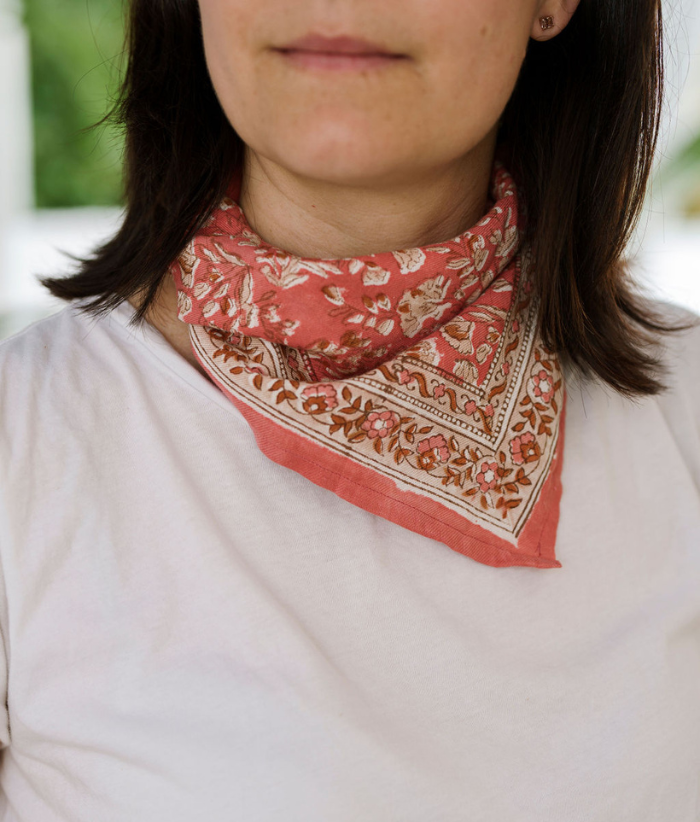 Petit foulard - Sarika Grenade