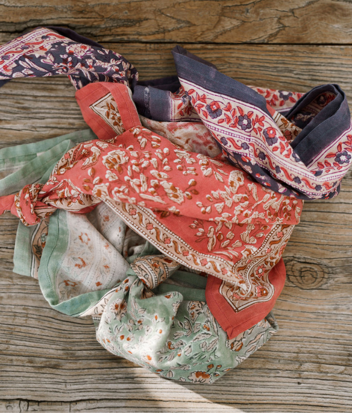 Petit foulard - Sarika Brume