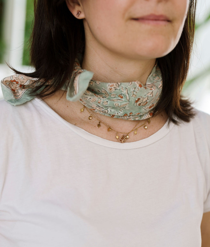 Petit foulard - Sarika Matcha