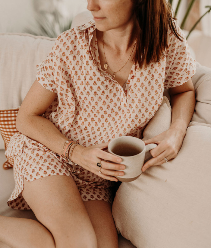Pyjama femme Aarti Latte
