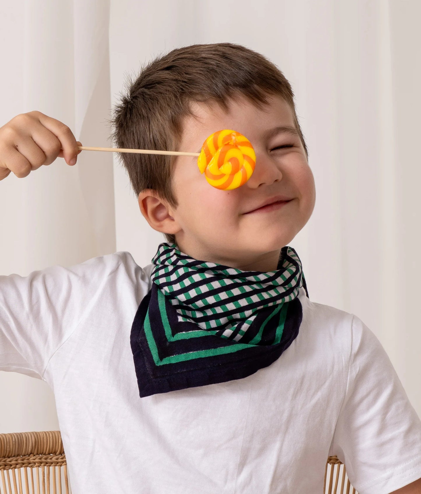 Petit foulard Tara Fougère