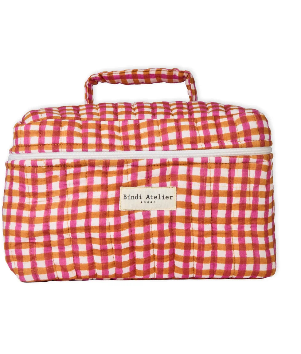 Trousse vanity - Tara Camel