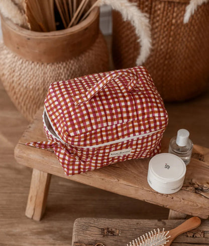 Trousse vanity - Tara Camel