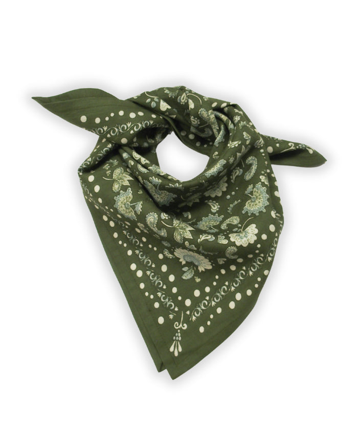 Petit foulard - Amour Khaki