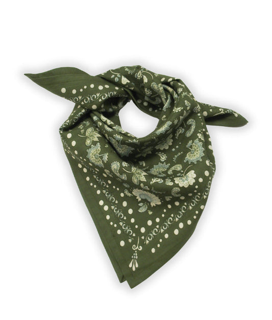 Petit foulard - Amour Khaki