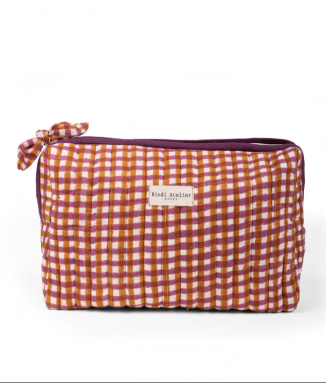 Trousse de toilette Tara Camel