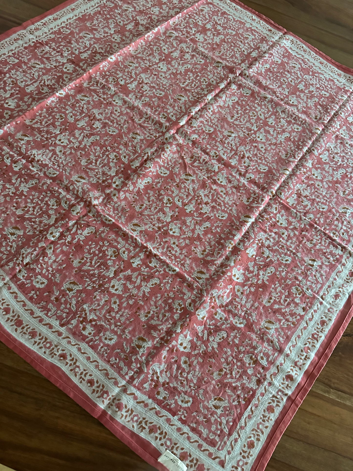 Grand foulard Fleuri Sarika Grenade