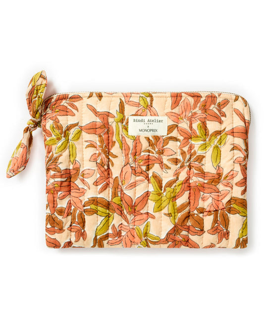 Pochette plate Bahia Nude - Bindi Atelier x Monoprix