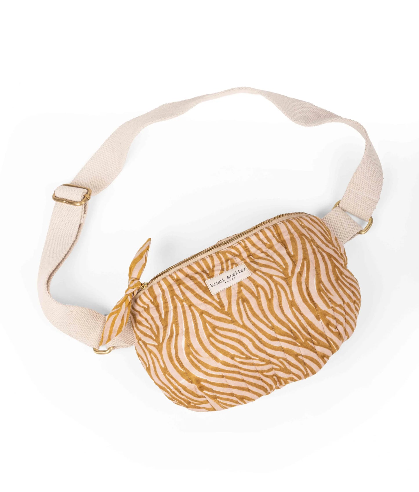 Sac banane Zebra Havane
