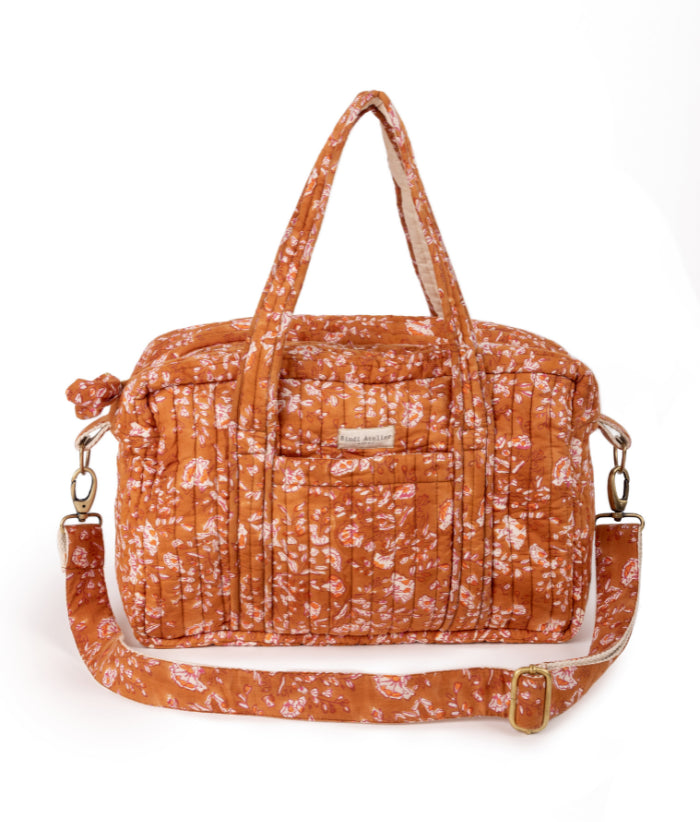 Sac weekend ou à langer  - Sarika Caramel