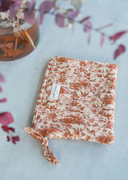 Pochette plate / Ipad - Isha Cerise