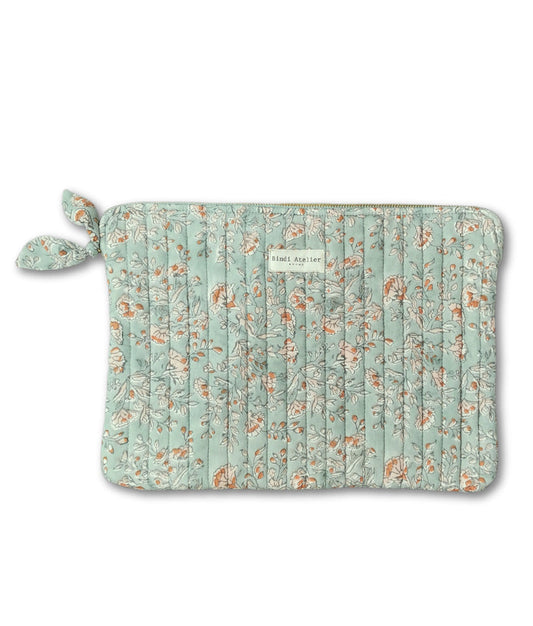 Pochette d'ordinateur - Sarika Matcha