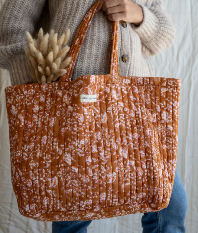 Sac cabas Sarika Caramel
