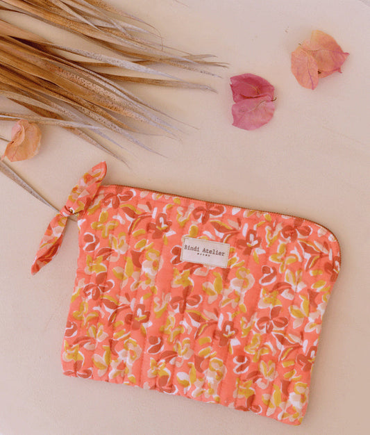 Pochette plate / Ipad - Zinnia Tangerine