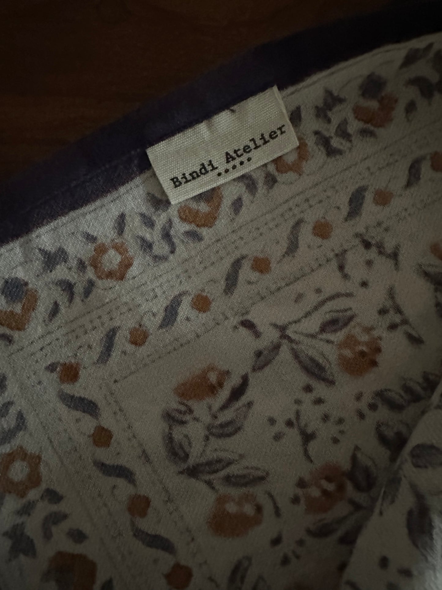 Grand foulard mayli orage
