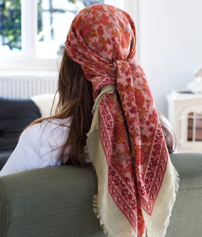 Foulard en laine Ouna Amande