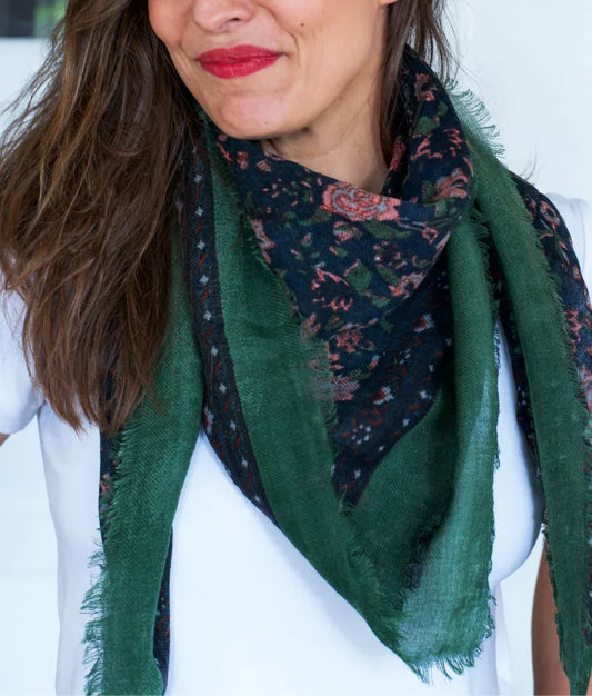 Foulard en laine Ouna Minuit