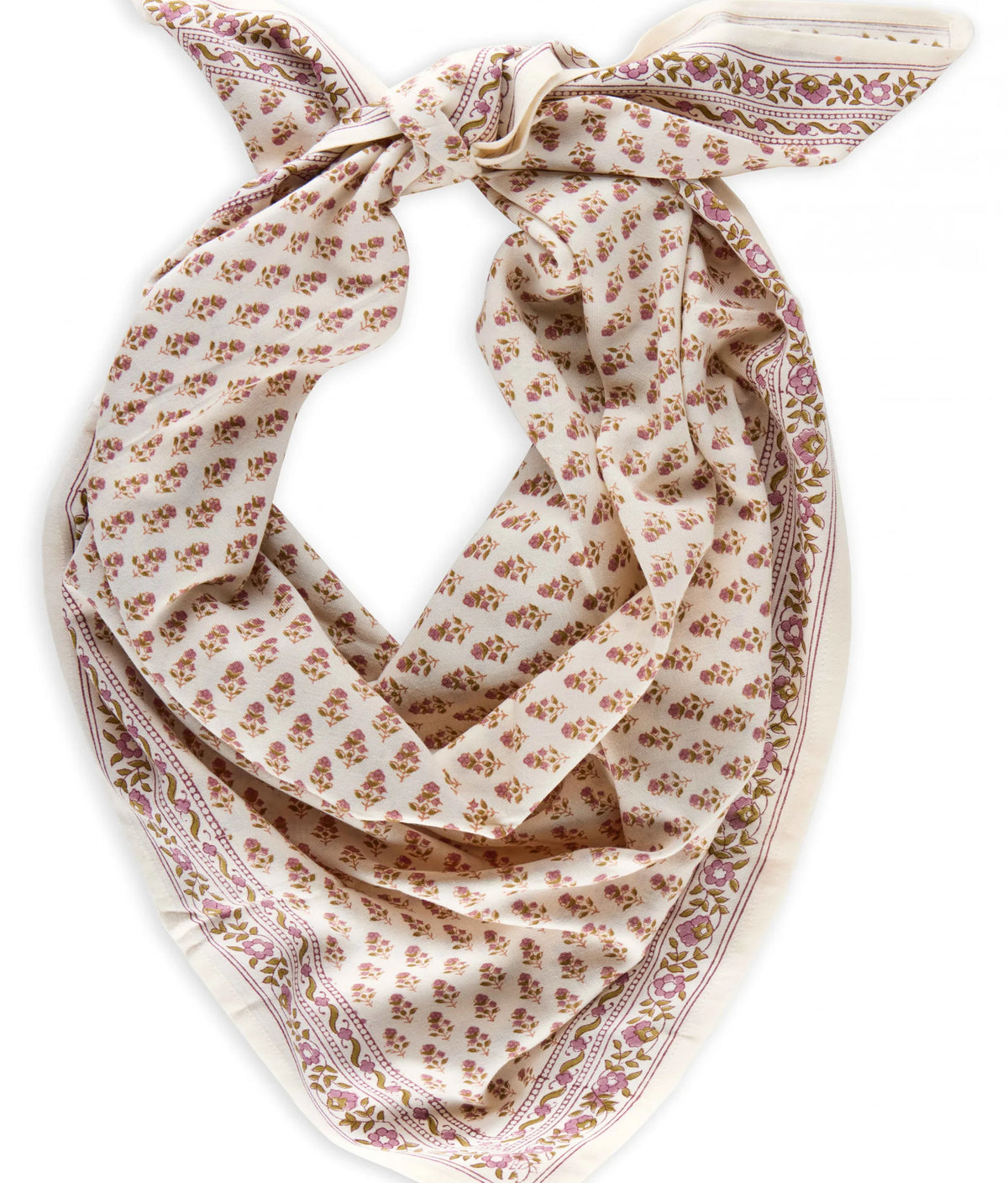 Grand foulard Aarti Vanille