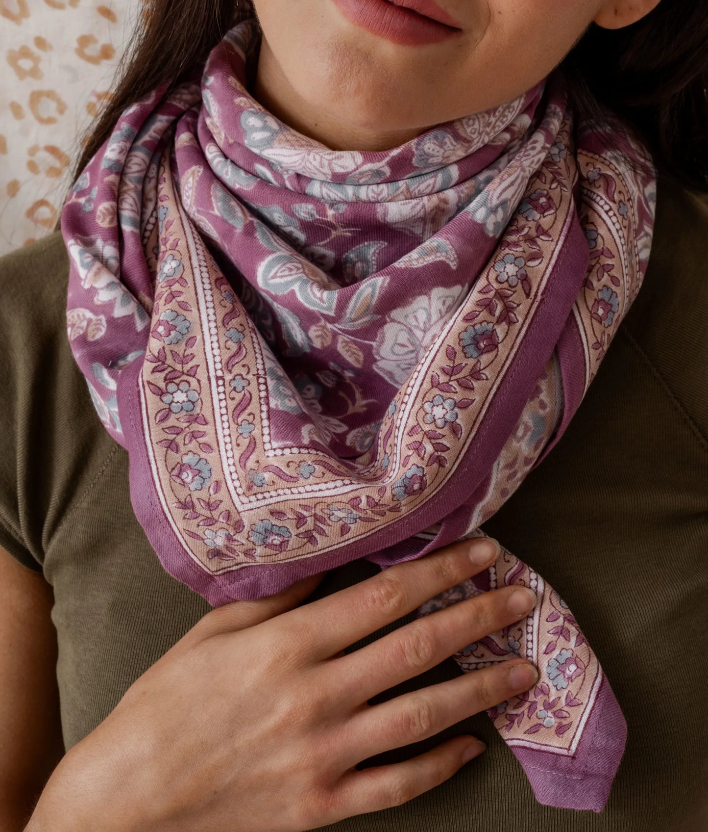 Grand foulard Matira Sureau