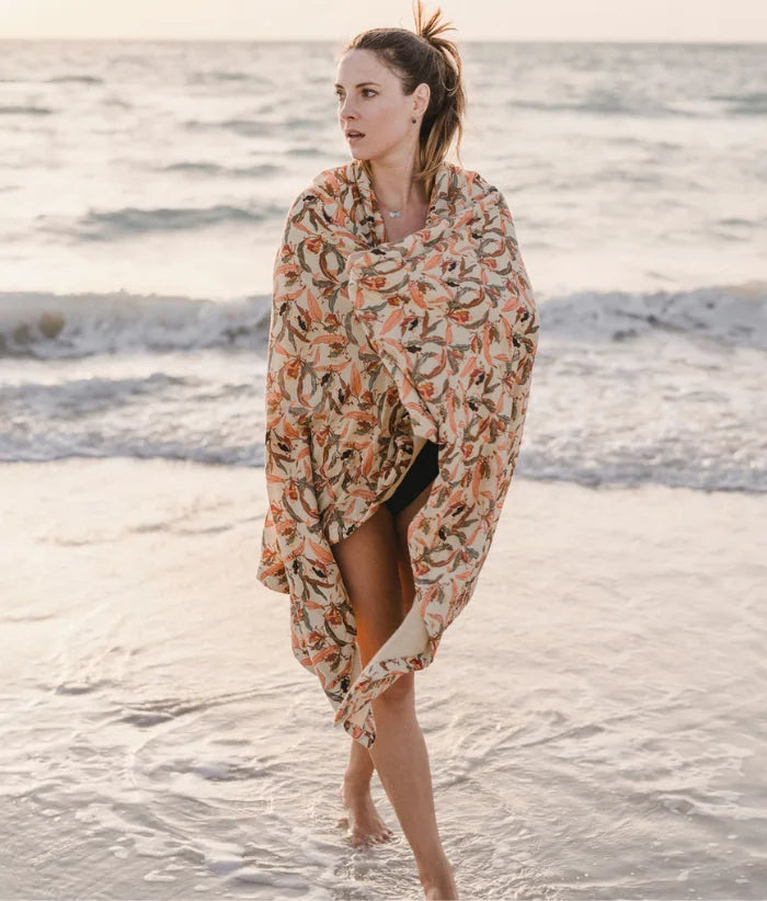 Fouta de plage Pistil Blush
