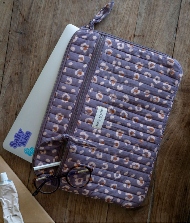 Pochette ordinateur 13 pouces Bengal Sureau
