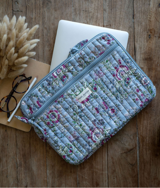 Pochette ordinateur 13 pouces Capri Nuage