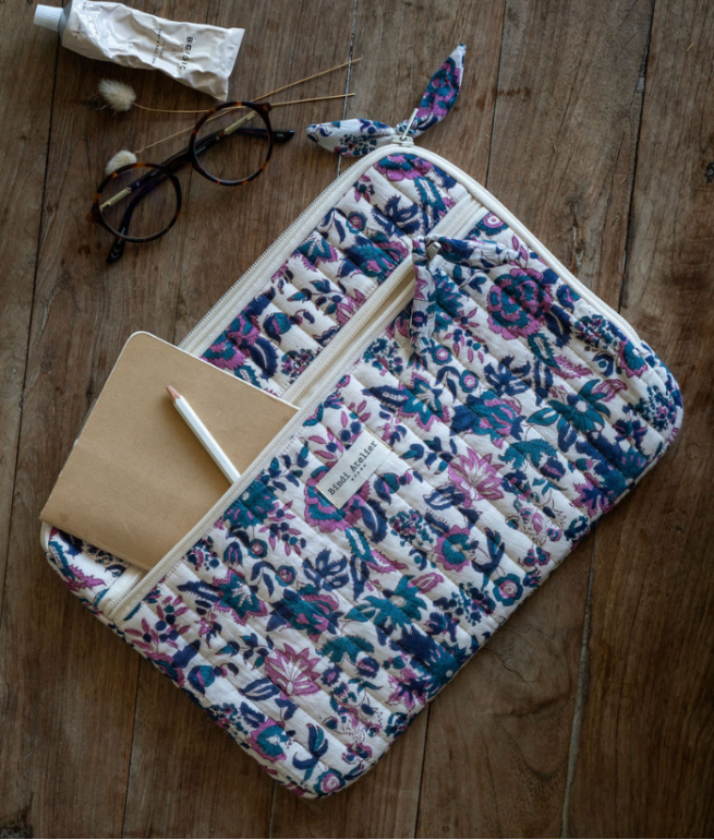 Pochette ordinateur 13 pouces Goa Myrtille