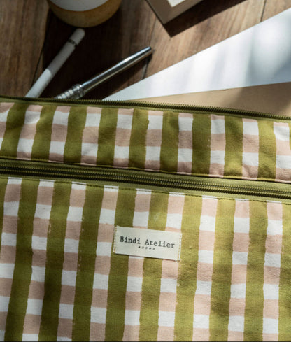 Pochette ordinateur 13" Tara Khaki