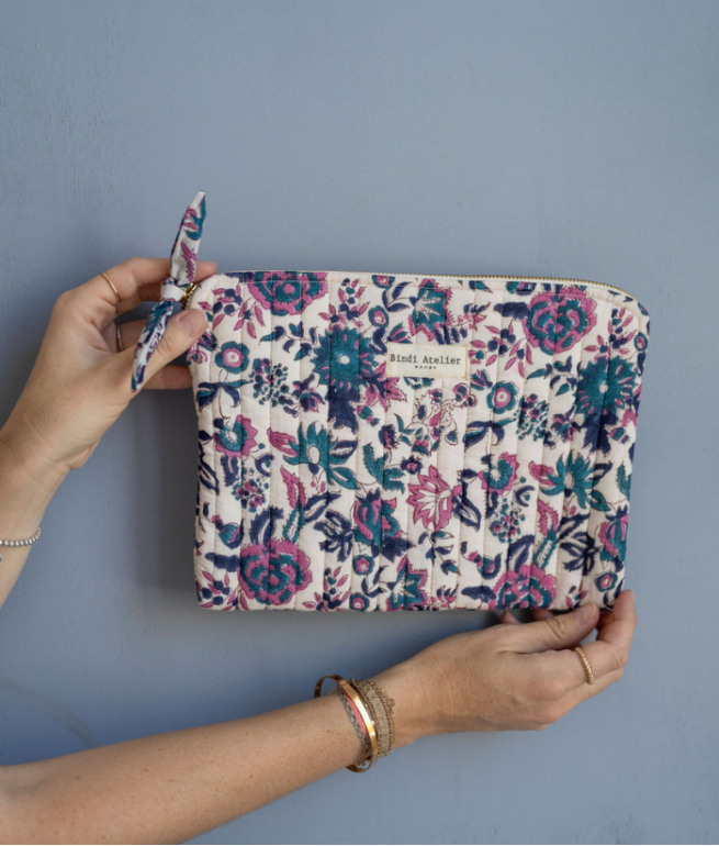 Pochette plate / Ipad - Goa Myrtille