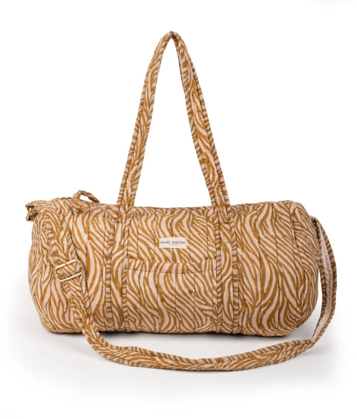 Sac bowling Zebra Havane