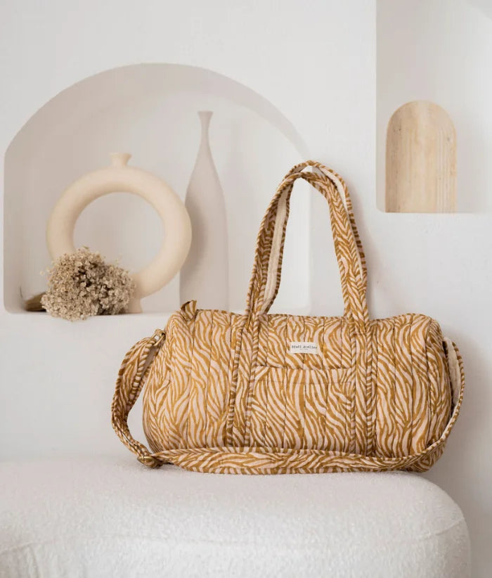 Sac bowling Zebra Havane