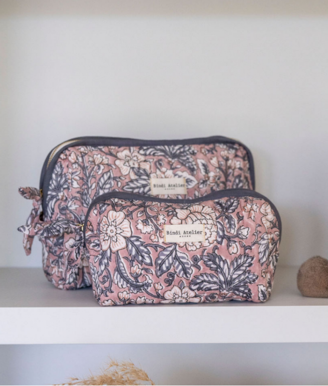 Trousse maquillage Hati Sepia