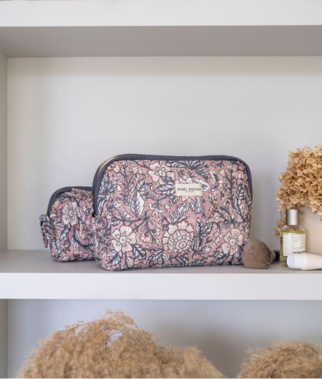 Trousse de toilette Hati Sepia