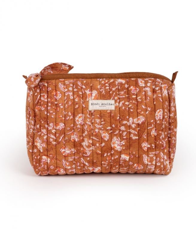 Trousse de toilette Sarika Caramel