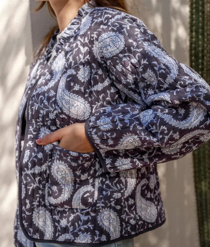 Veste Meera Bleuet