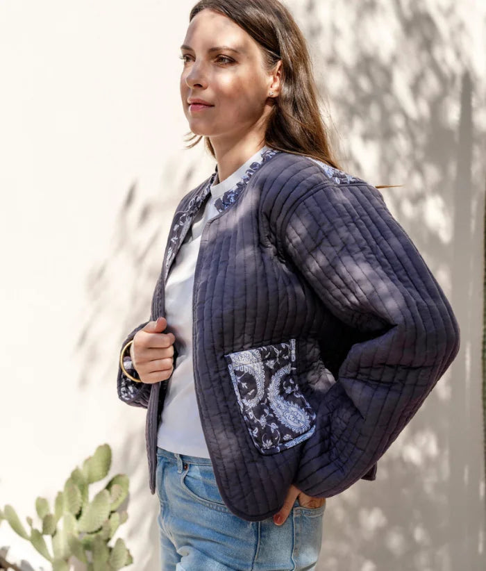 Veste Meera Bleuet