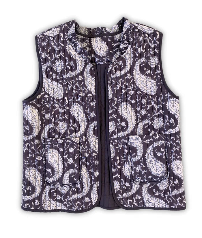 Gilet Meera Bleuet