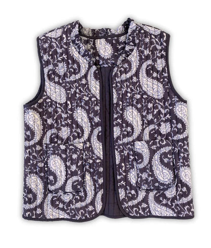 Gilet Meera Bleuet
